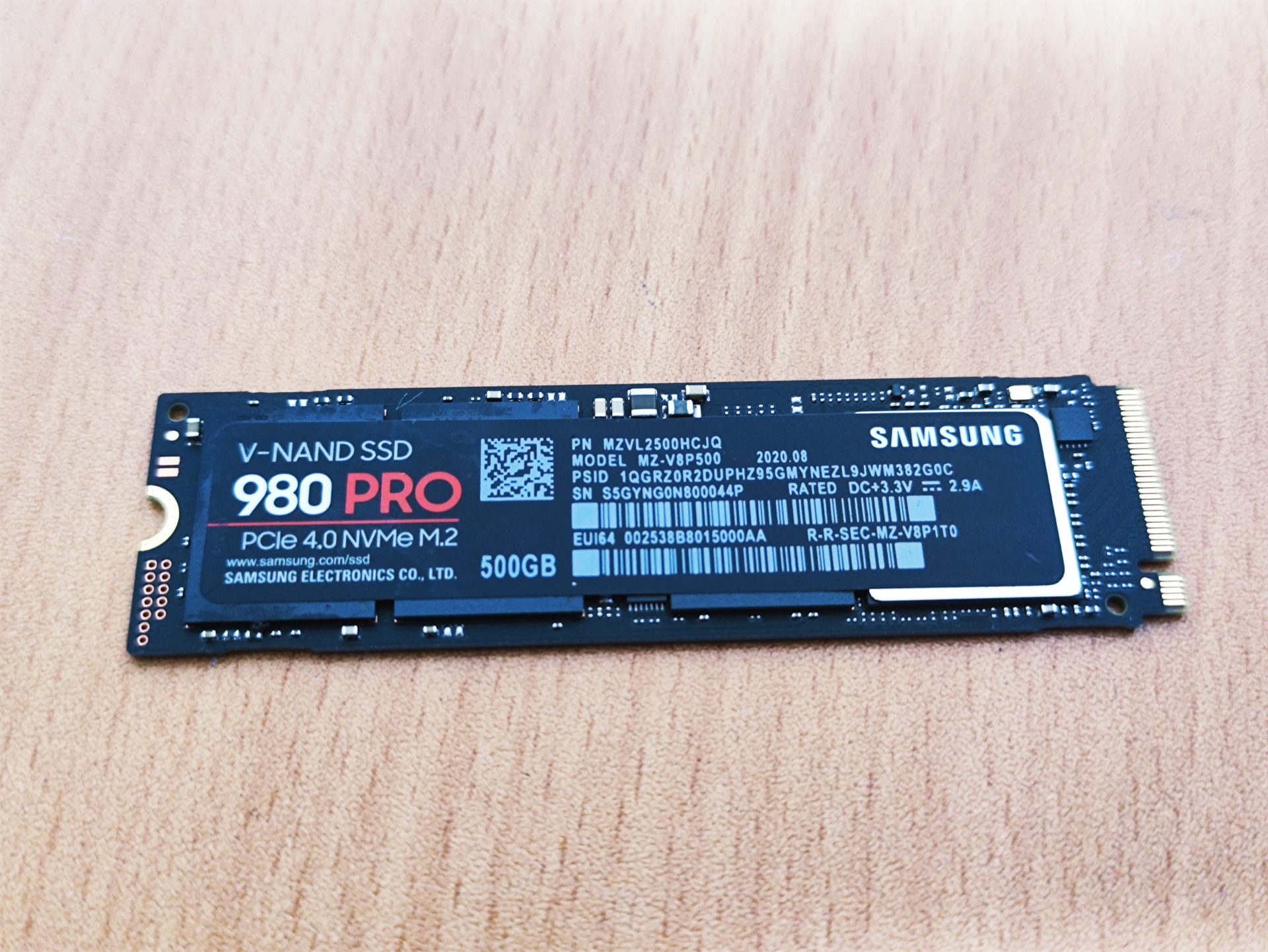 Samsung 980 Pro Tbw