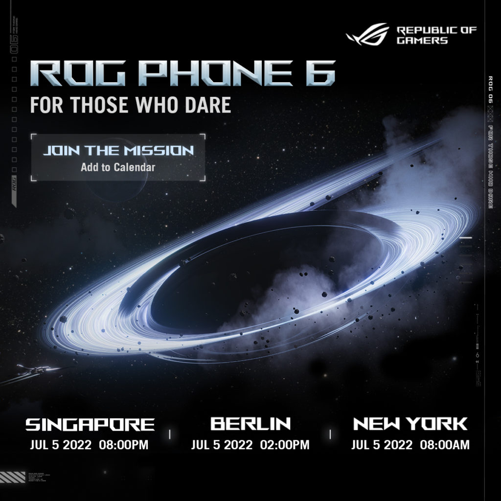 Republic Of Gamers Announces Rog Phone For Those Who Dare Virtual