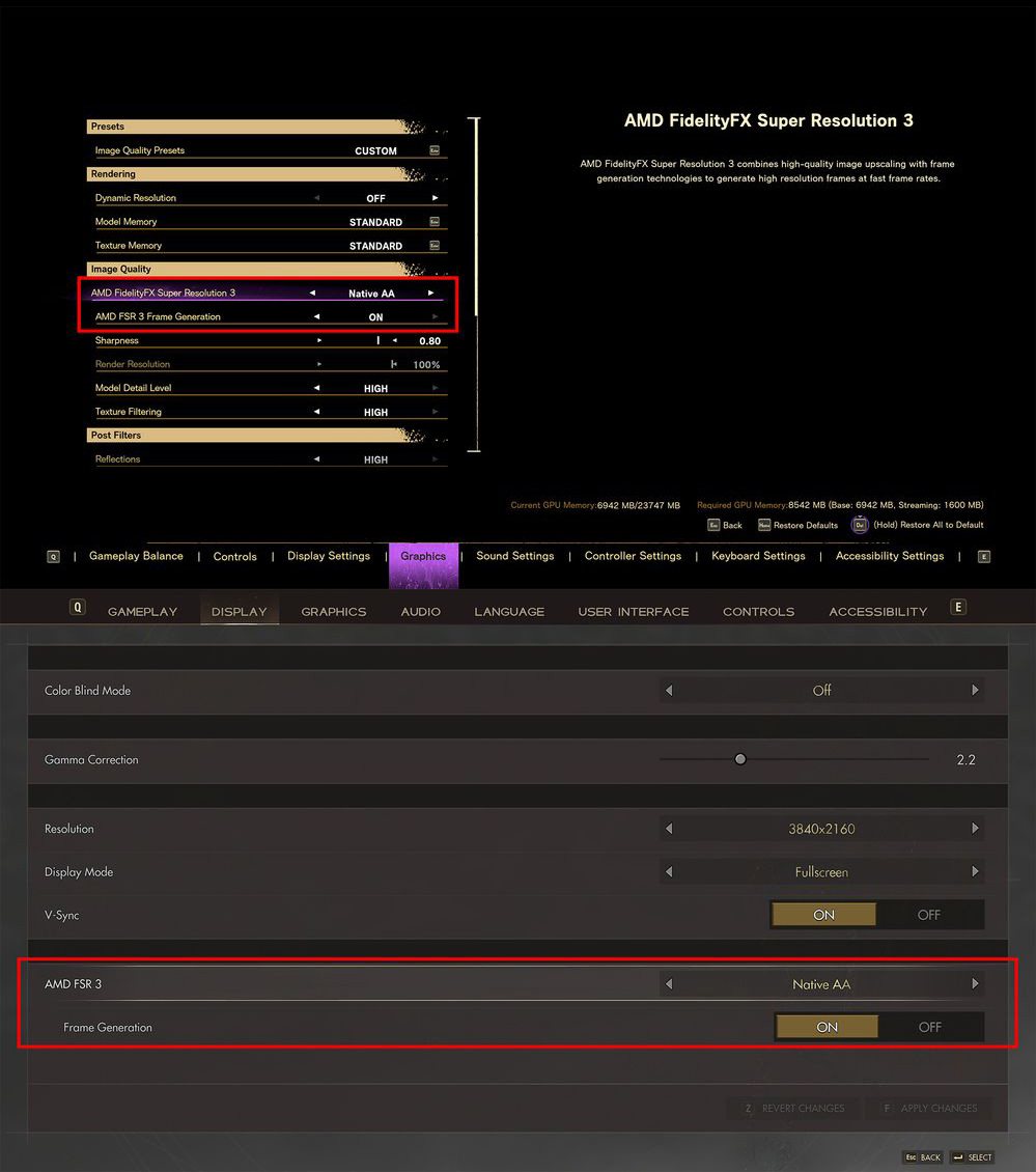 Amd Fsr Supercharges Some Of S Most Graphically Intense Title