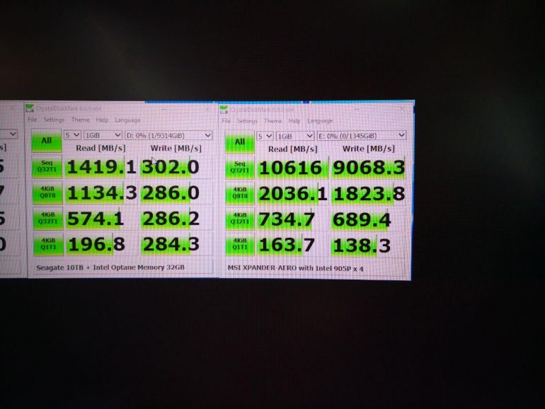 Here's how 4x Intel Optane 905P SSD in RAID 0 performs with MSI XPANDER ...