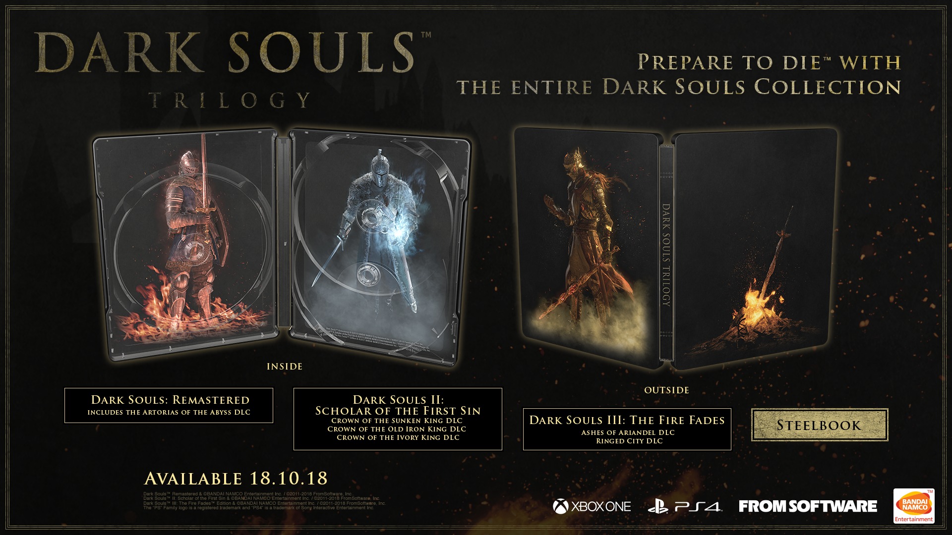 dark souls trilogy collector's edition statue