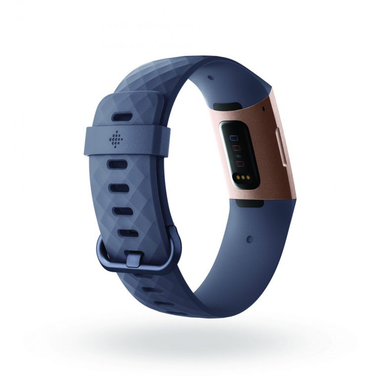 fitbit charge 3 connected gps is running