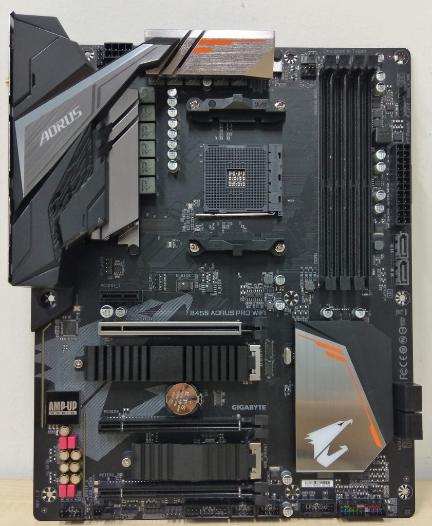 Gigabyte aorus b450 pro подключение передней панели