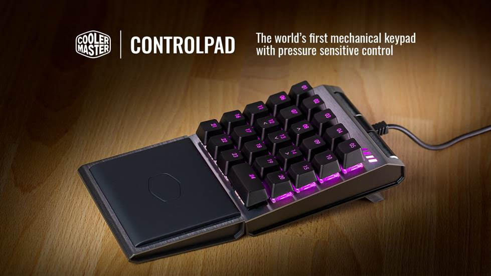 cooler master pressure sensitive keyboard