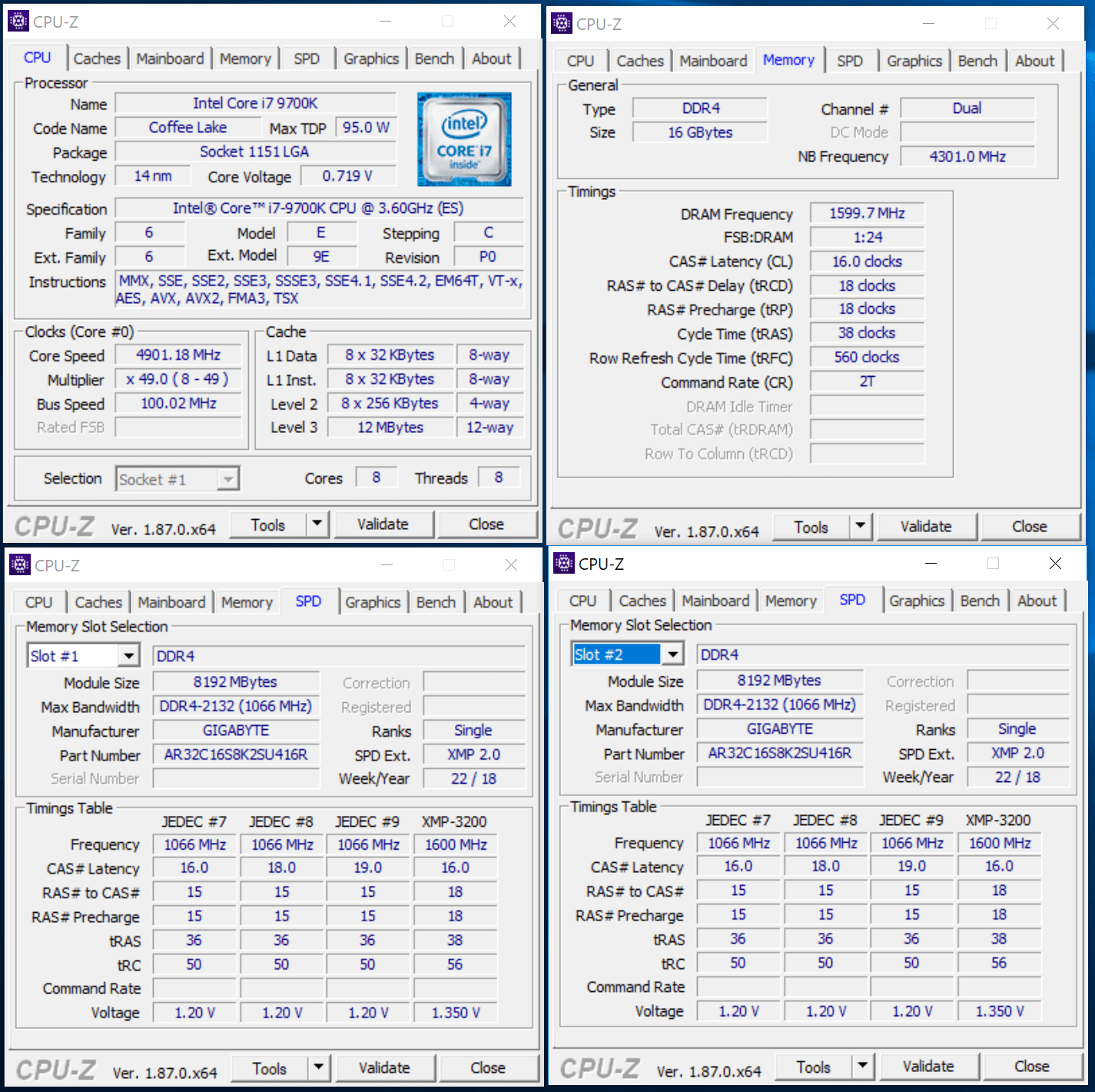 Review of the Gigabyte AORUS RGB 3200MHz Memory Kit - The Tech ...