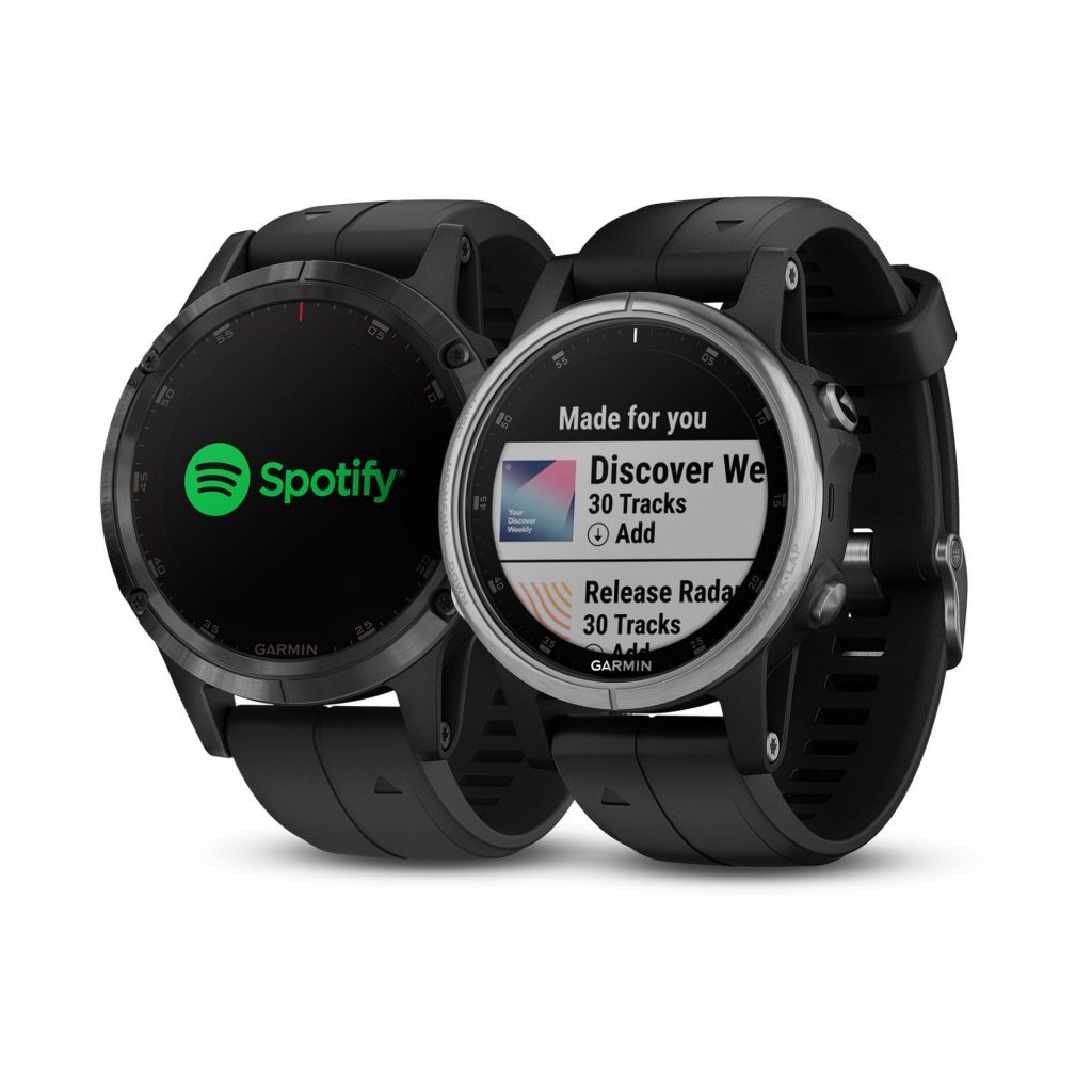 garmin spotify fenix 5