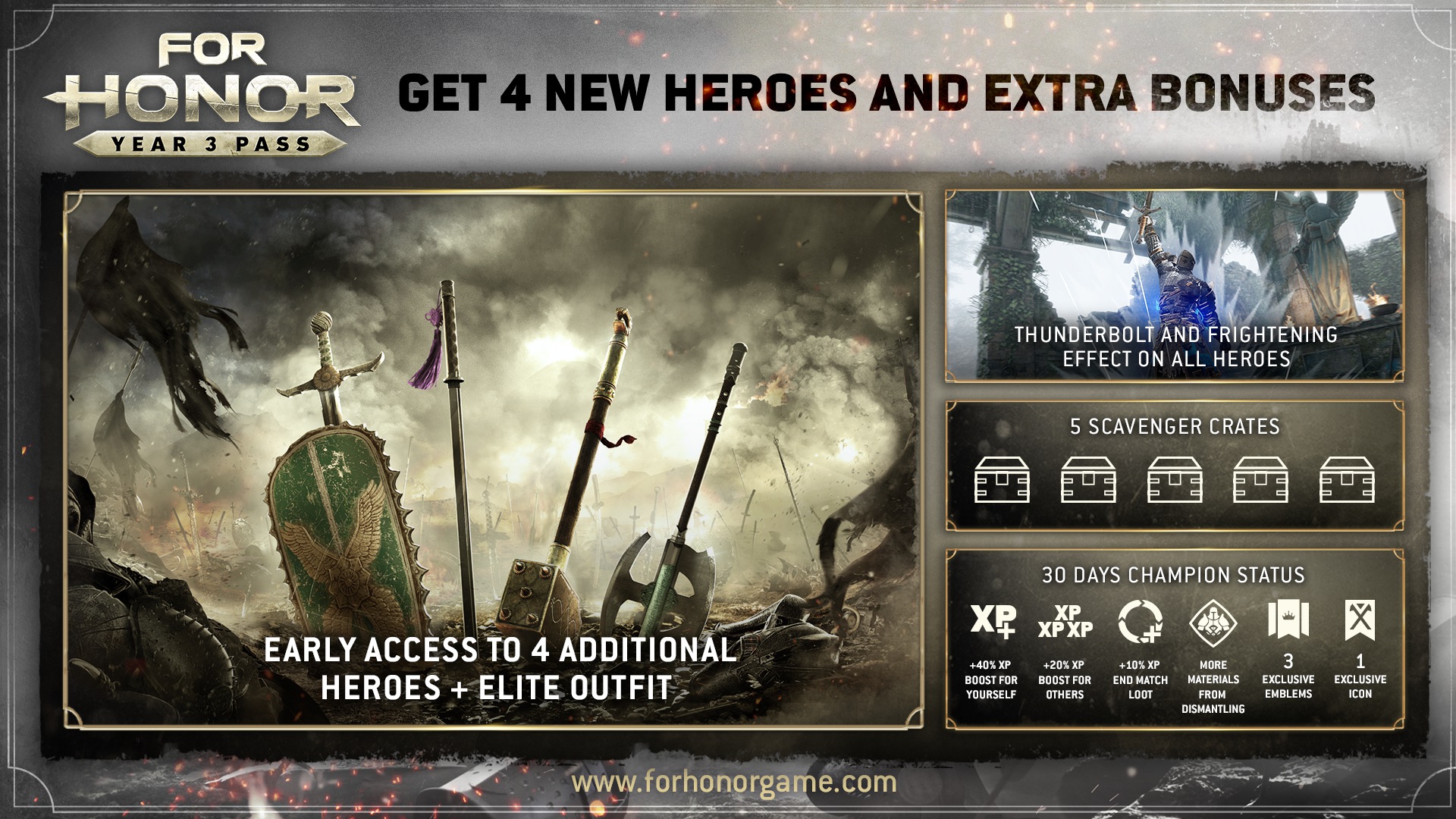 Ubisoft teases 4 new heroes coming to "For Honor" in 2019 The Tech Revolutionist