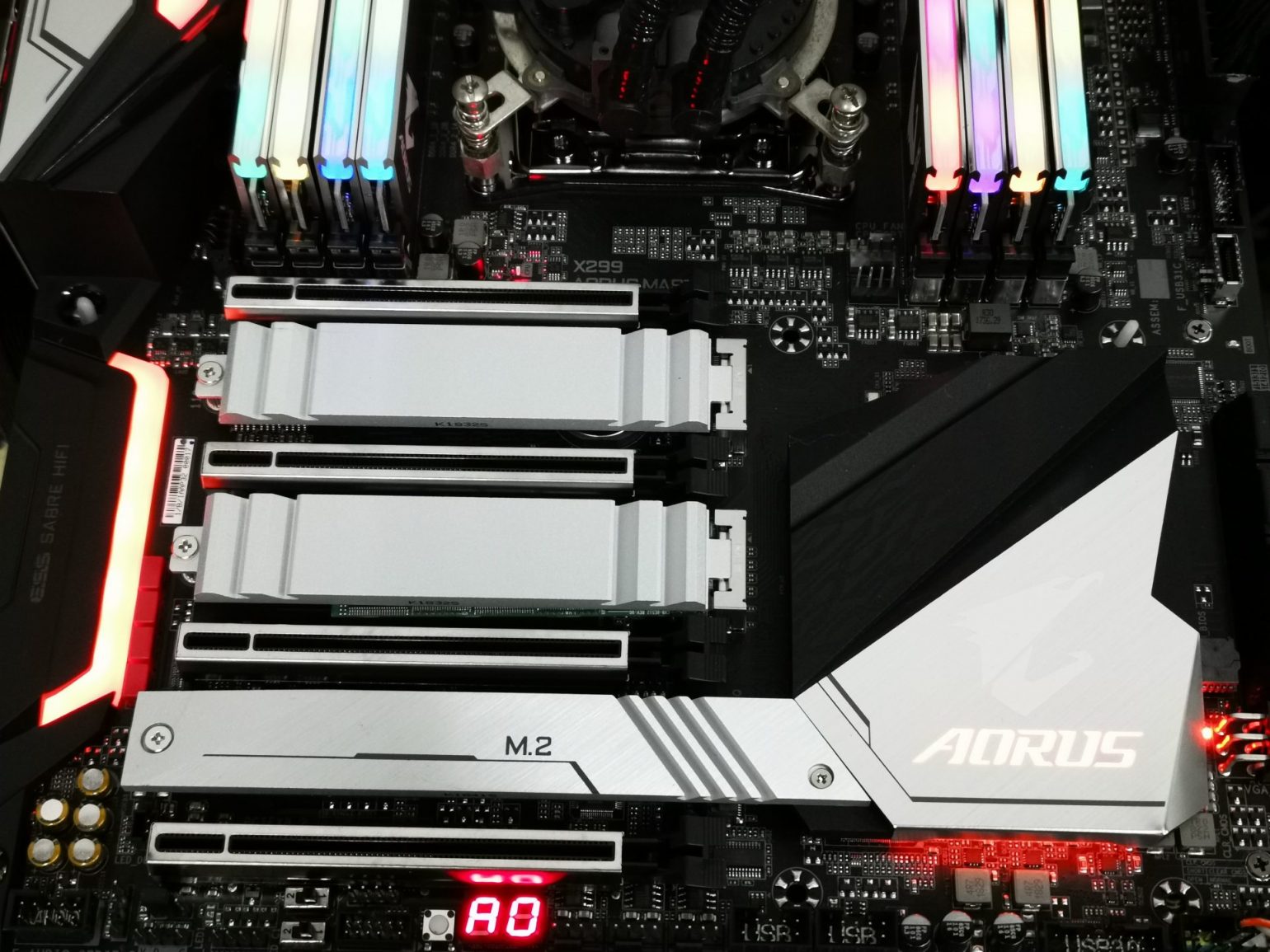 Материнская плата gigabyte x299x aorus master обзор