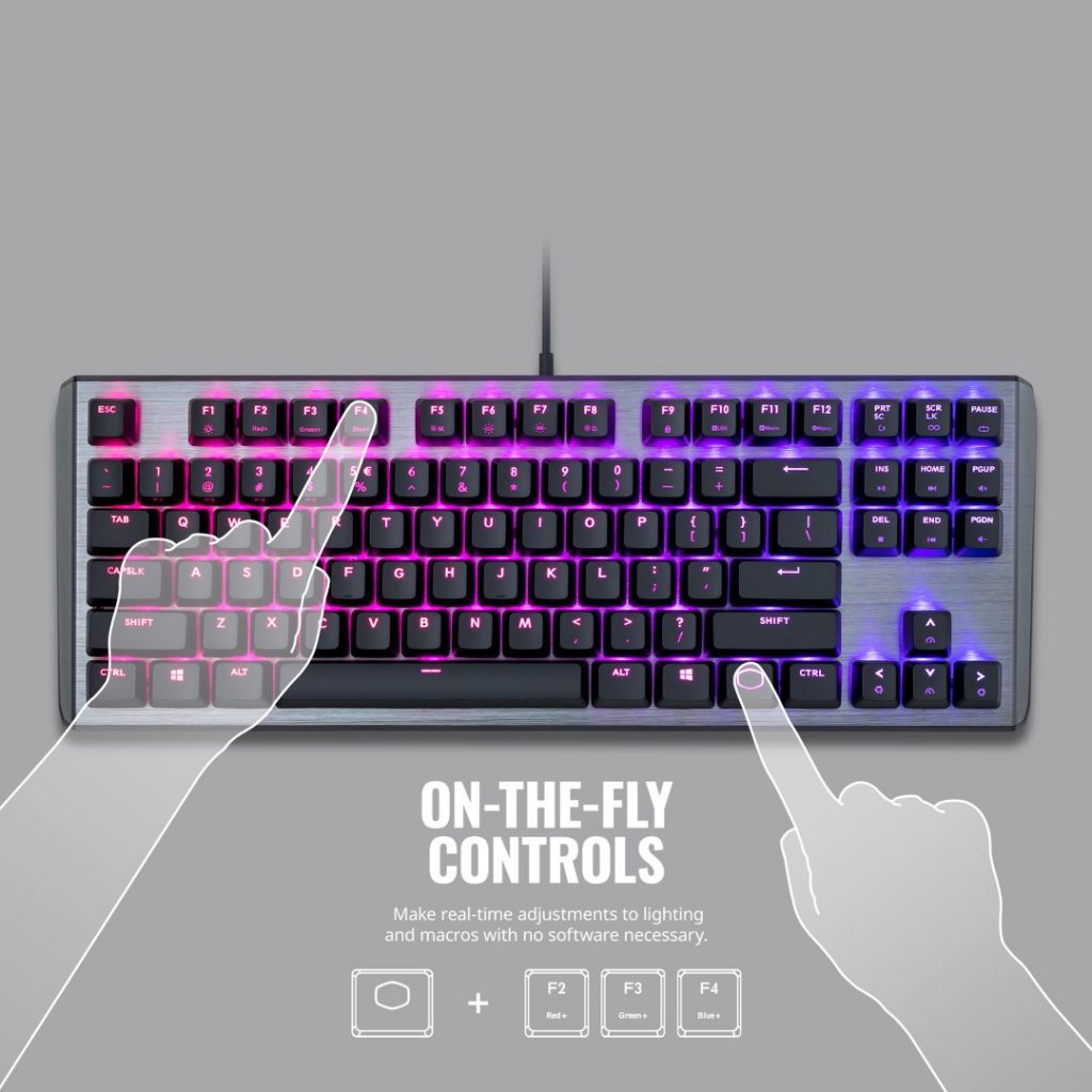 Cooler Master Introduces The Ck530 Tenkeyless Gateron Mechanical Keyboard The Tech Revolutionist