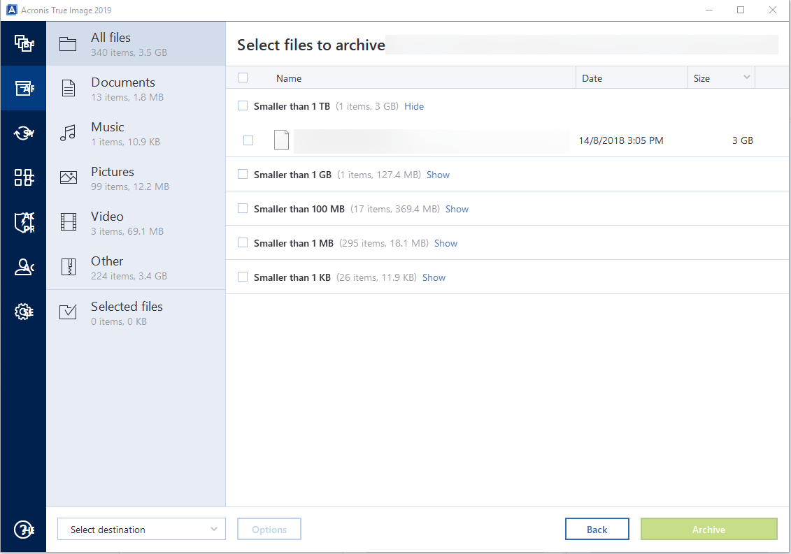 acronis true image 2019 failed to write snapshot manager volume