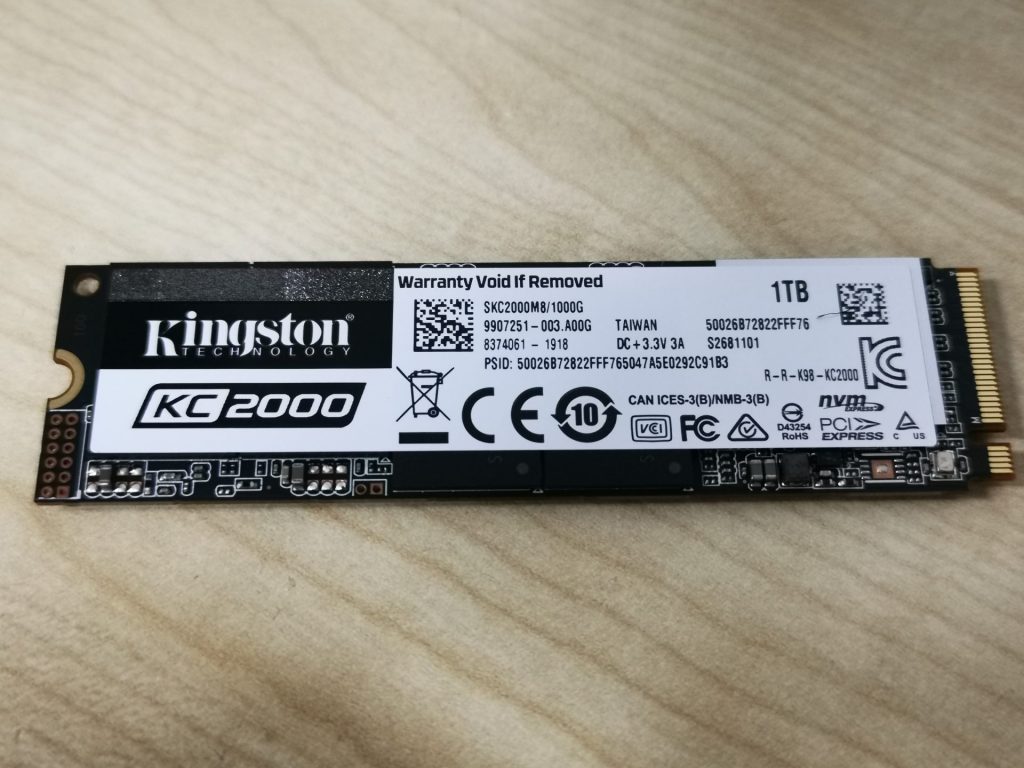 Ssd hot sale kingston kc2000