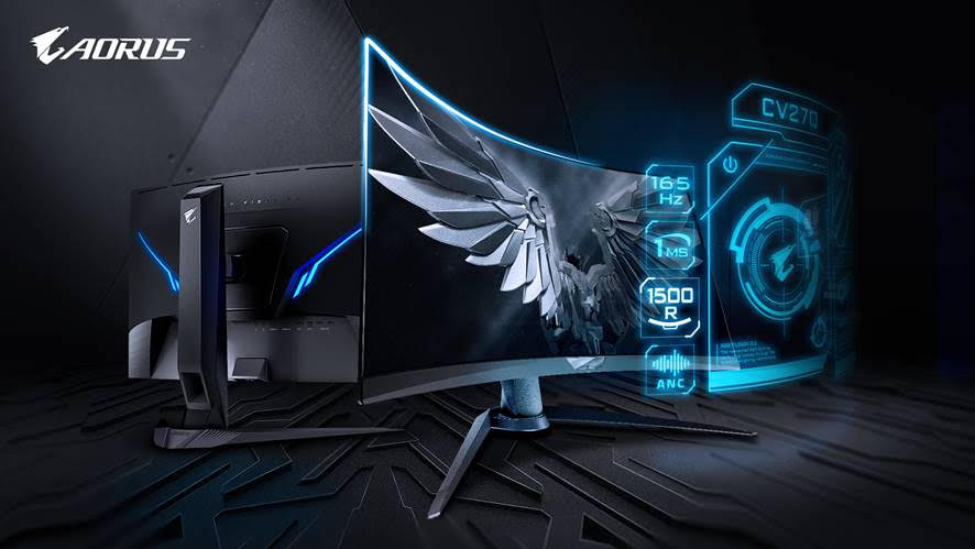 World’s 1st Black Equalizer 2.0 Tactical Monitor AORUS CV27Q Lauched ...