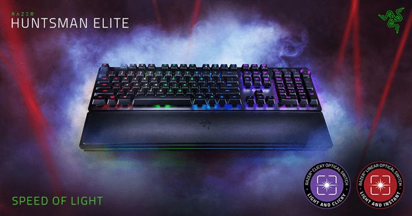 Razer Huntsman Elite Keyboard With Linear Optical Switches Now Available The Tech Revolutionist