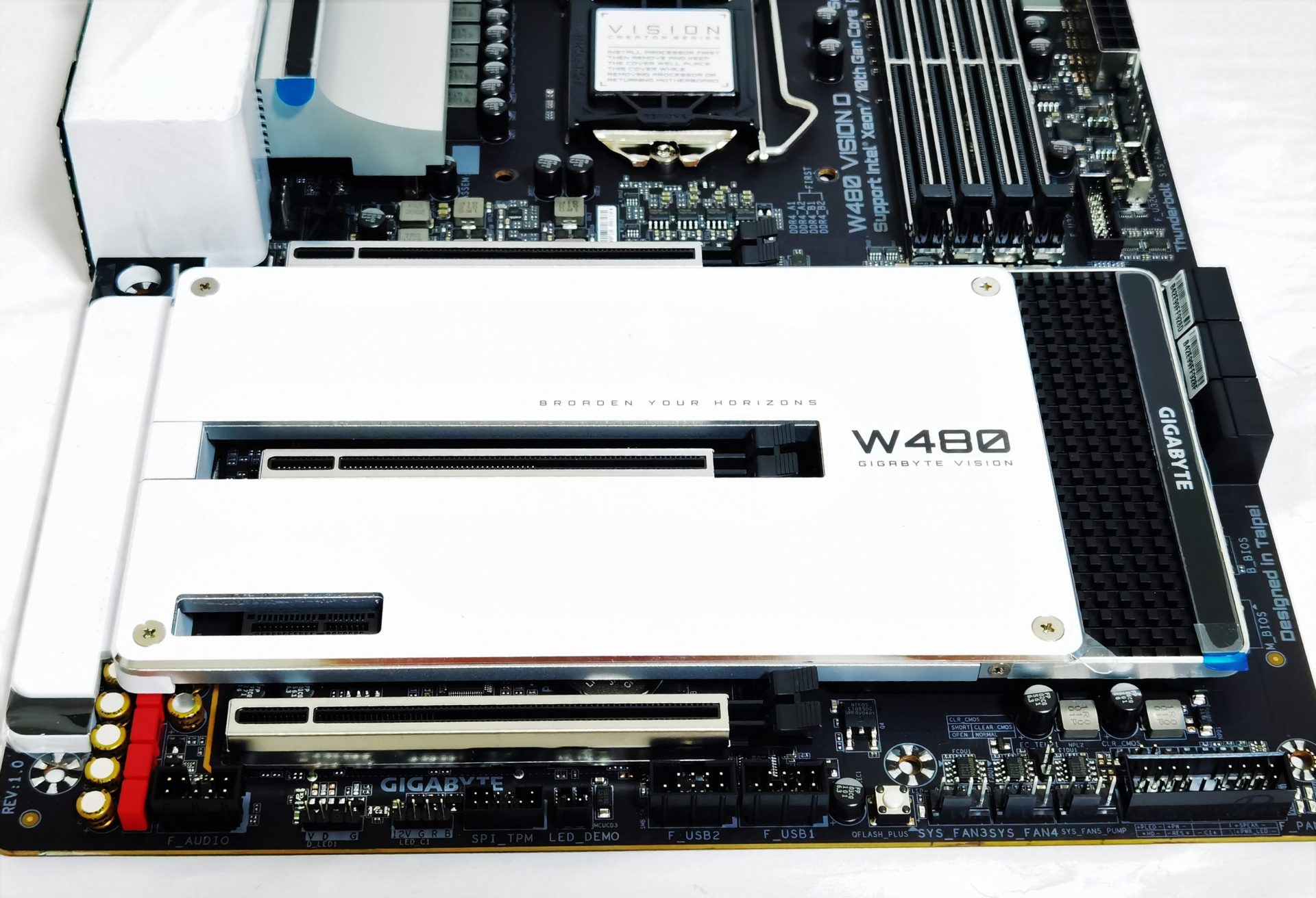 GIGABYTE W480 VISION D Motherboard A First Look The Tech Revolutionist