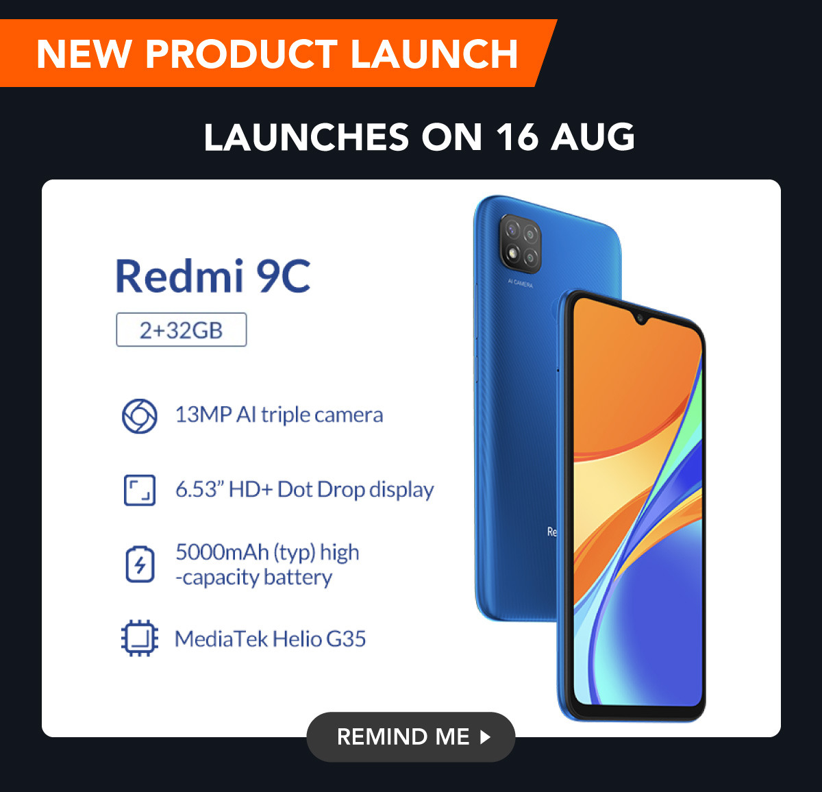 xiaomi 9c shopee