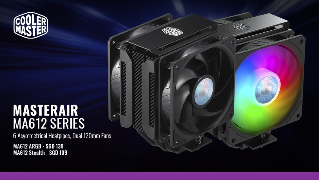 Cooler Master Introduces the MasterAir MA612 Series CPU Air Cooler ...