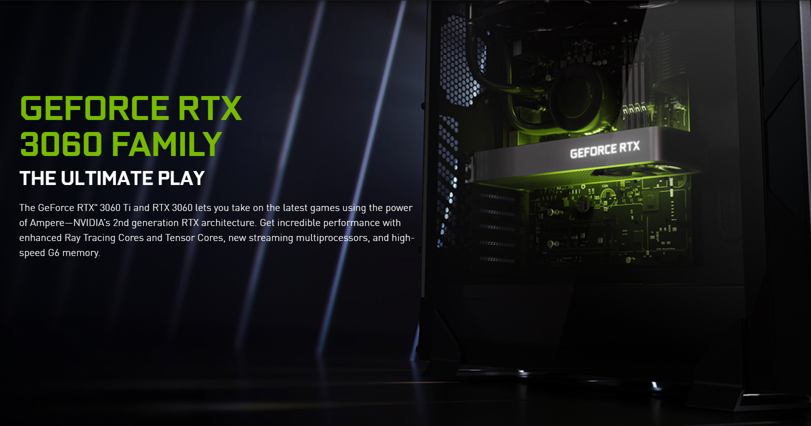 GeForce RTX 3060  The Ultimate Play 