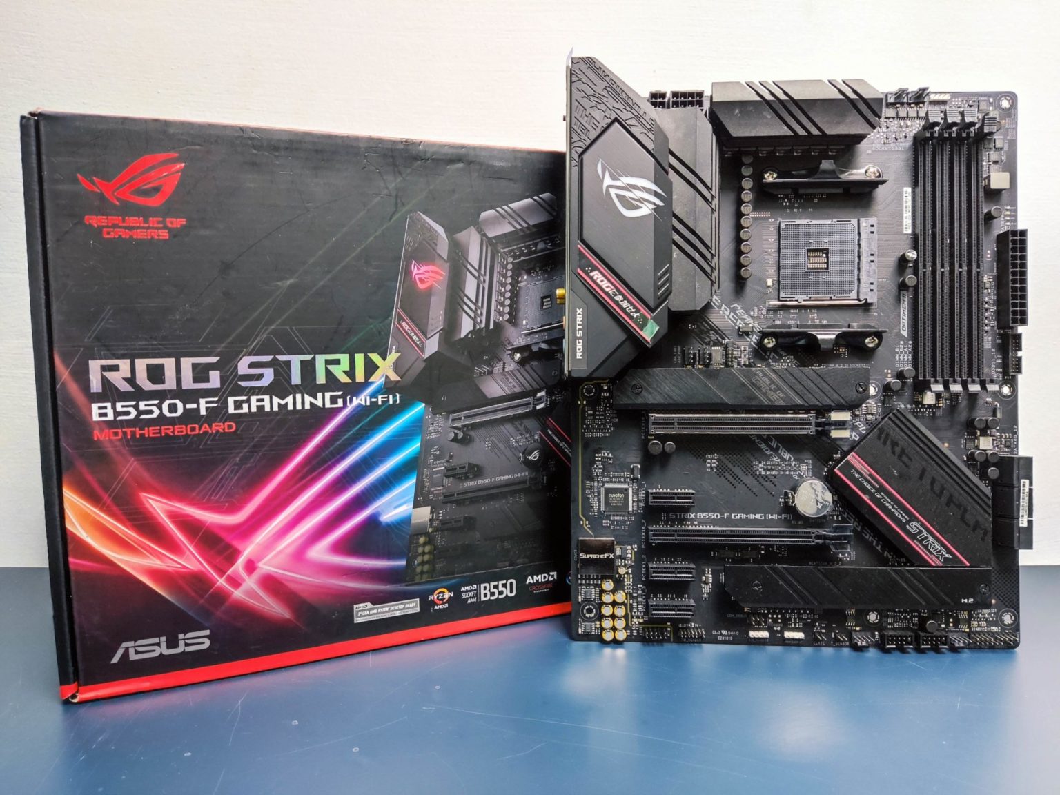 Обновление биос asus rog strix b550 f gaming