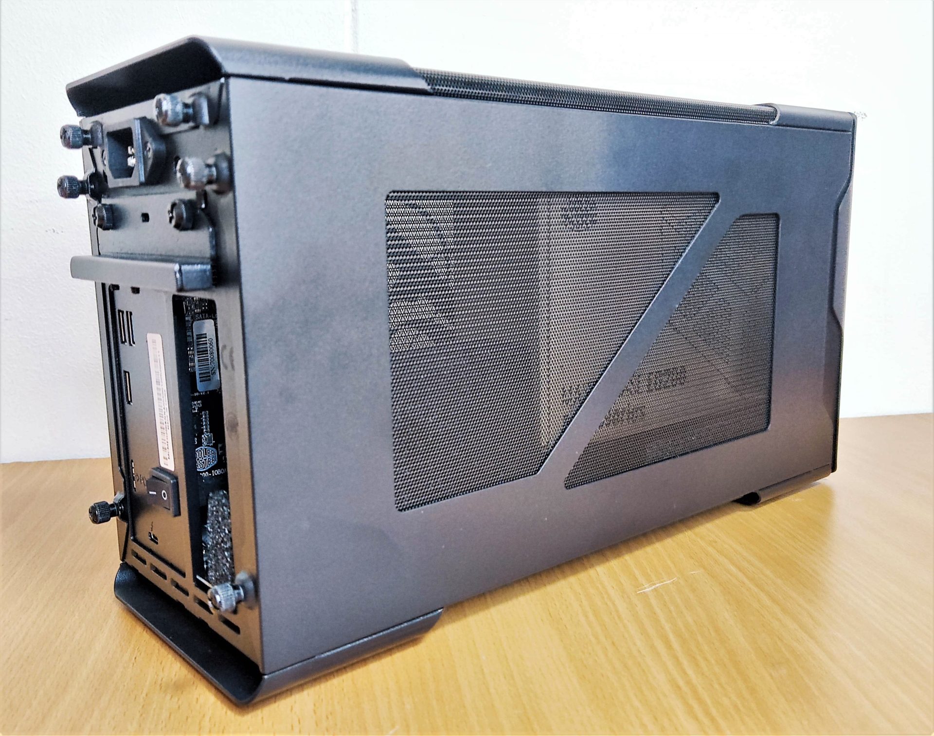 WFH Laptop Graphics Card Upgrade Cooler Master MasterCase EG200 eGPU Enclosure Review The