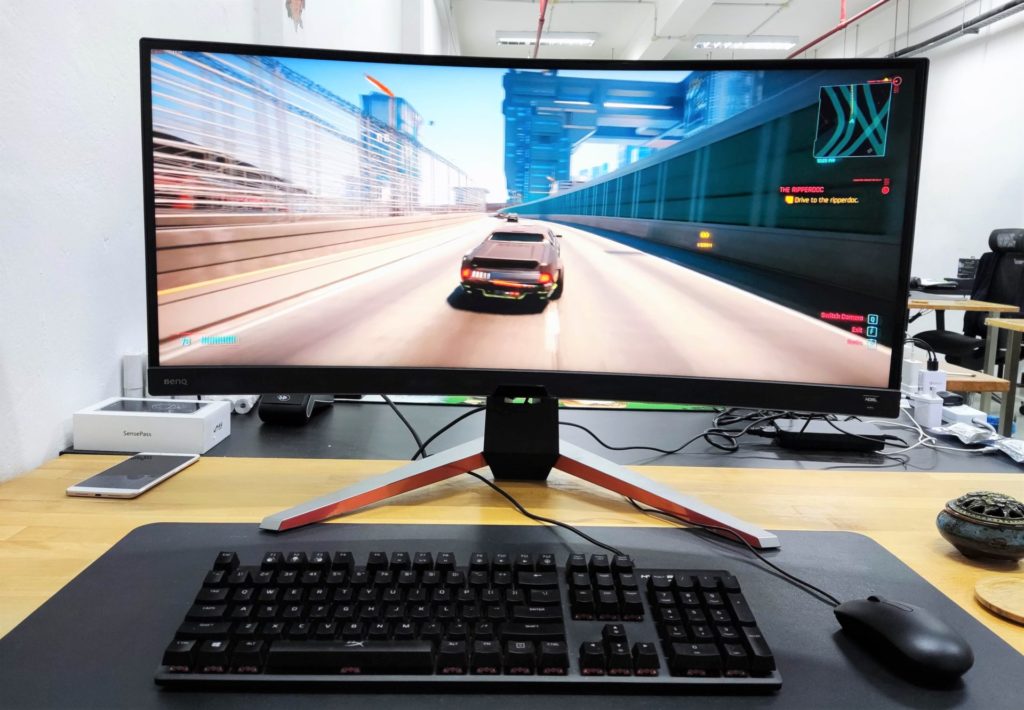 WFH PC Monitor Upgrade - BenQ MOBIUZ EX3415R Ultrawide Curved