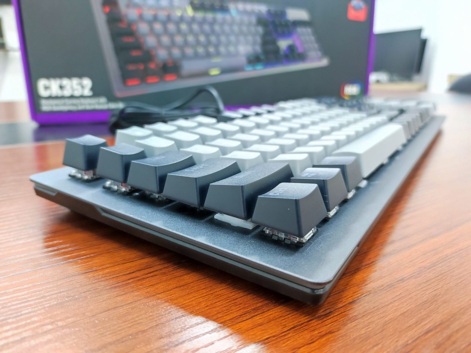 Cooler Master CK352 RGB Gaming Mechanical Keyboard Review - The Tech ...