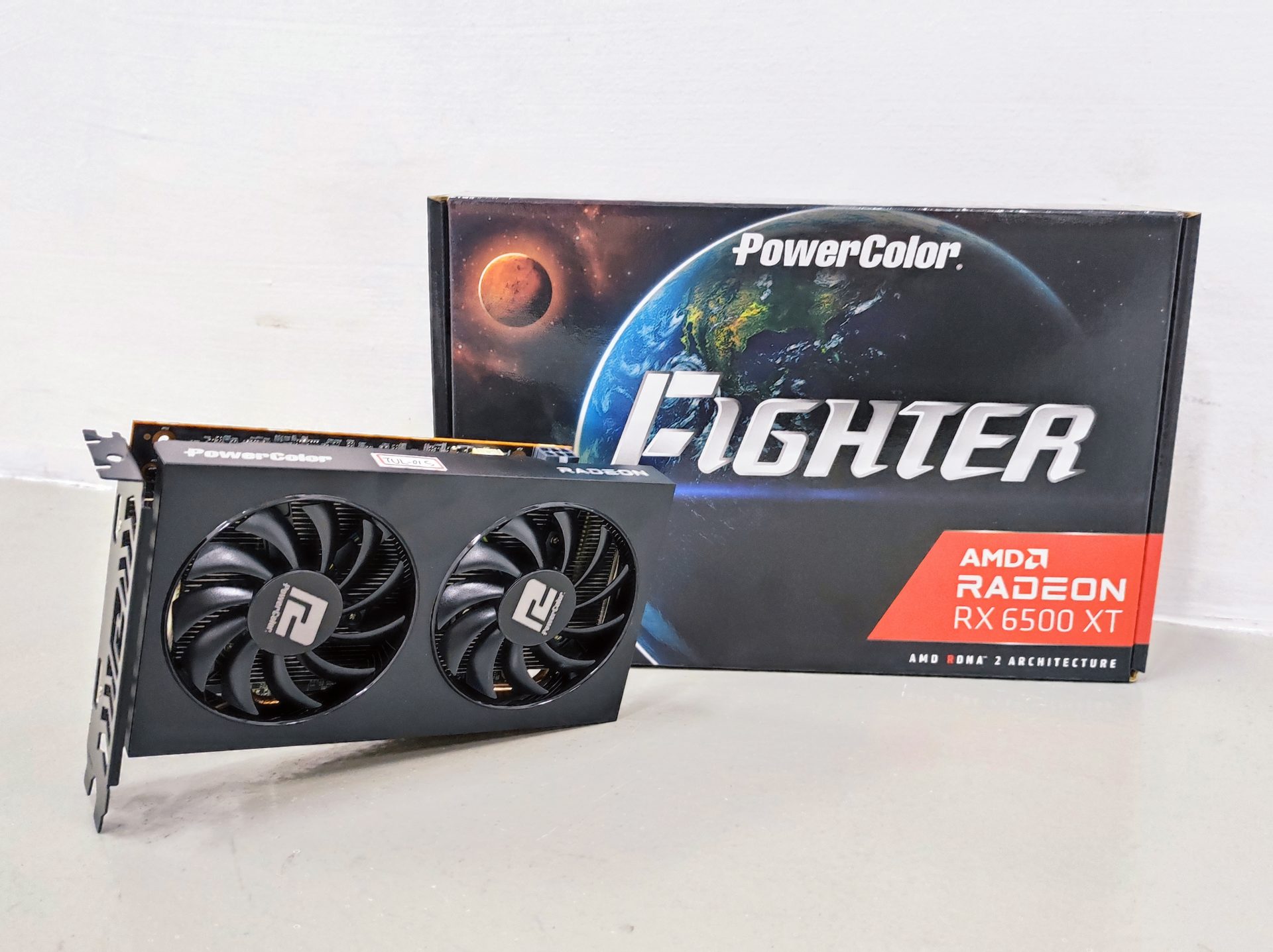 Placa de Vídeo Power Color Fighter AMD Radeon RX 6500 XT