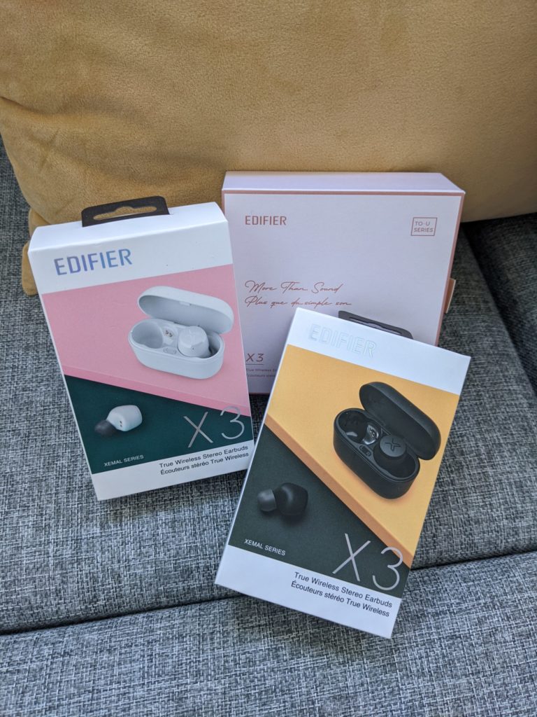 Edifier earbuds online x3