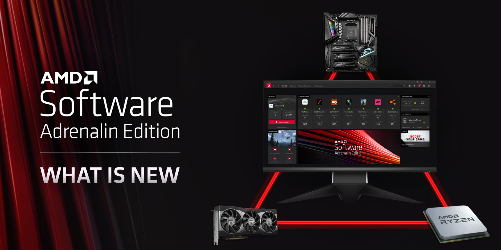 Introducing AMD Software: Adrenalin Edition 2022 Release and AMD FidelityFX  Super Resolution 2.0 – Delivering High-Performance and Visually Stunning  Gaming Experiences - The Tech Revolutionist