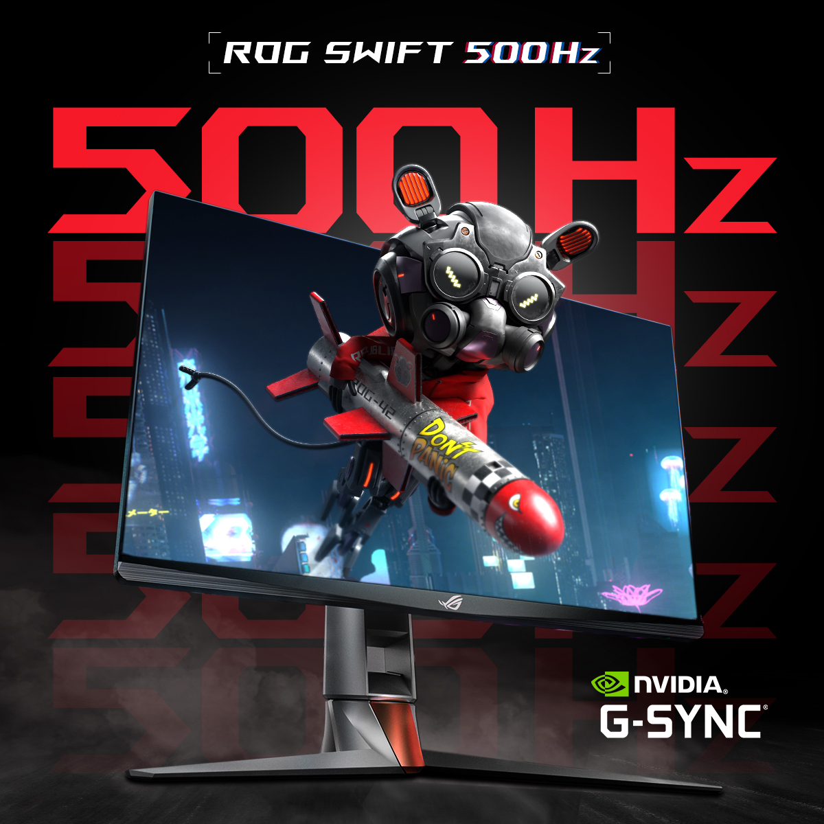 World's Fastest eSports Gaming Monitor - ROG Swift 360Hz PG259QN