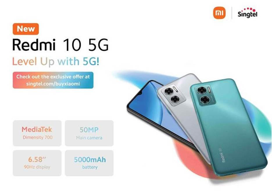 Xiaomi Launches Redmi 10 5g Exclusively With Singtel This National Day The Tech Revolutionist 4496