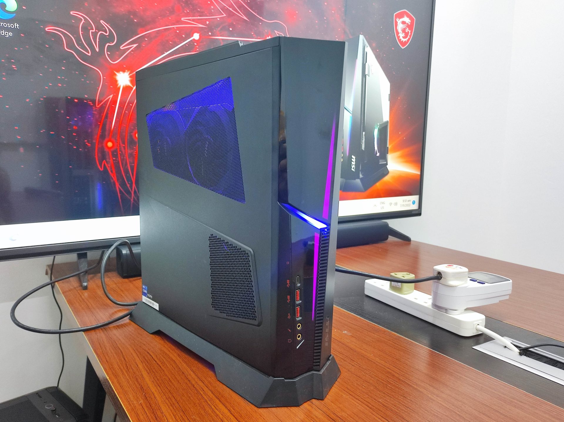 MSI MPG Trident AS 12th Gaming Desktop Review - The Tech