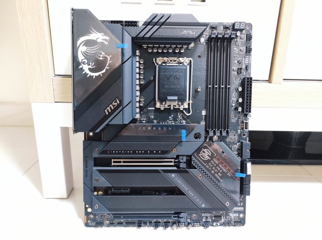 First Look at the MSI MPG Z790 Carbon WiFi Motherboard - The