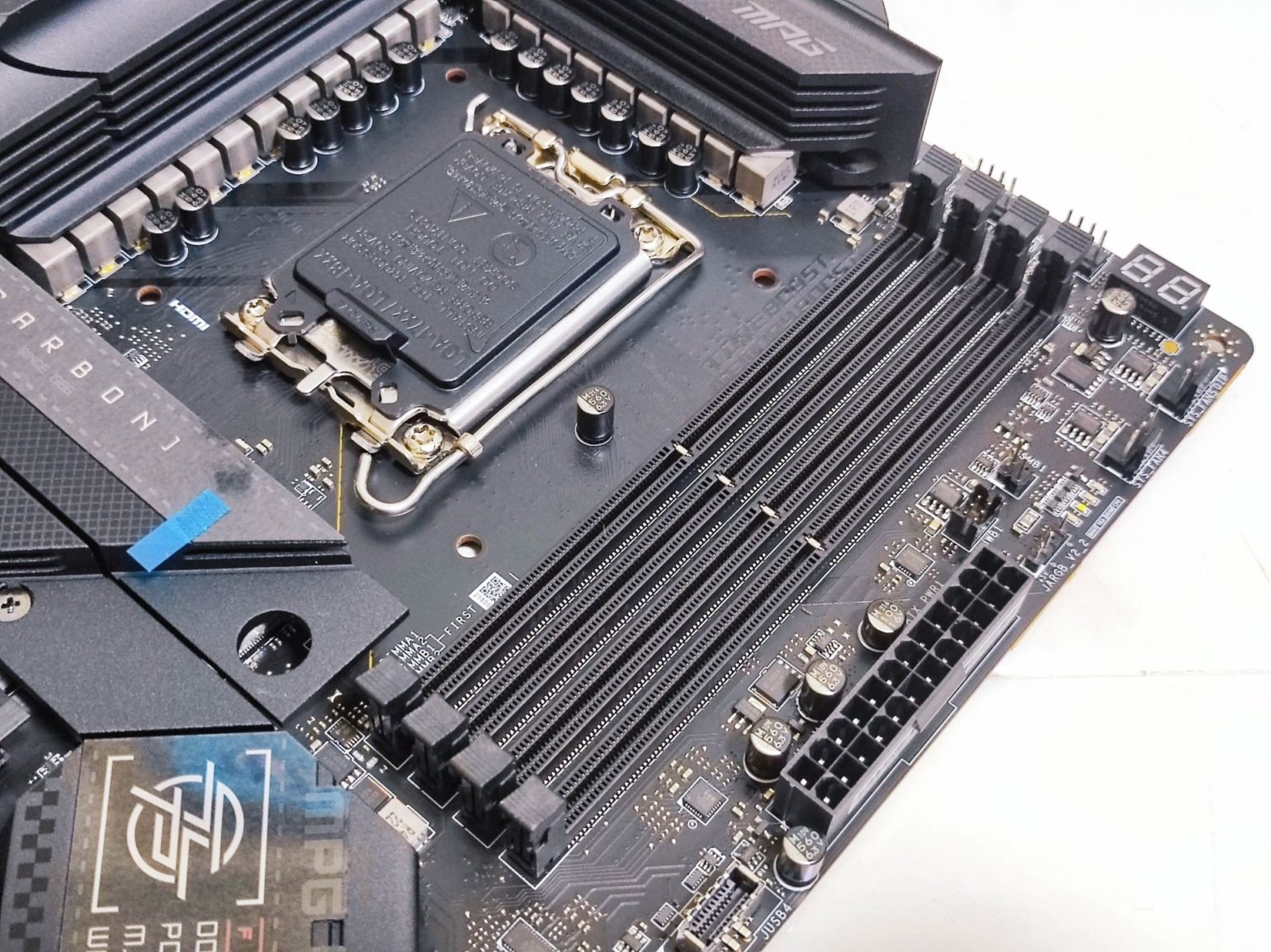 First Look at the MSI MPG Z790 Carbon WiFi Motherboard - The Tech ...
