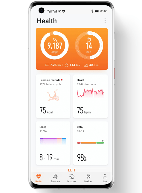 huawei health com