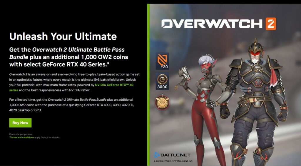 NVIDIA Overwatch 2 Ultimate Battle Pass