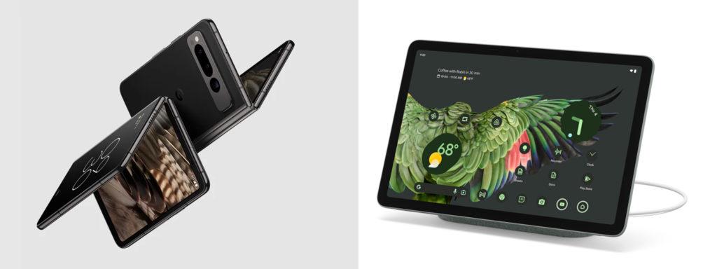 Google Pixel Fold and Tablet