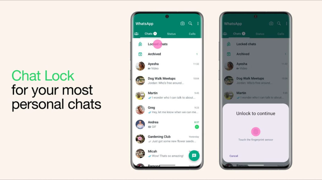 WhatsApp Chat Lock