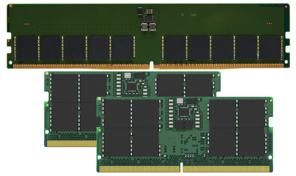 Kingston ECC UDIMM and SODIMM DDR5