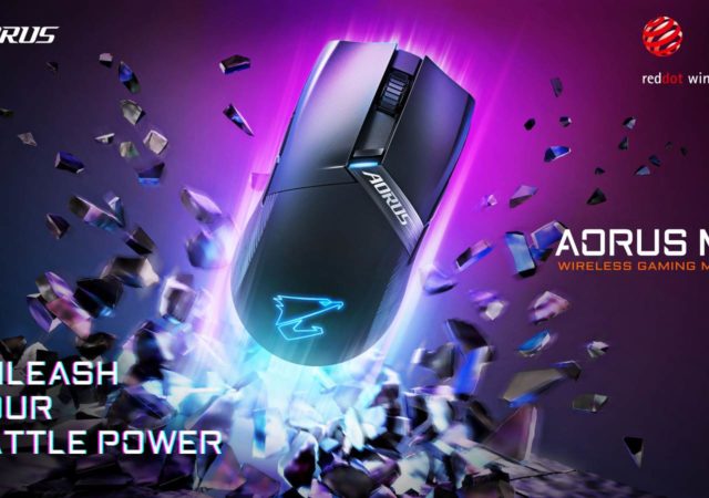 GIGABYTE AORUS M6 Lightweight Wireless Gaming Mouse Featured