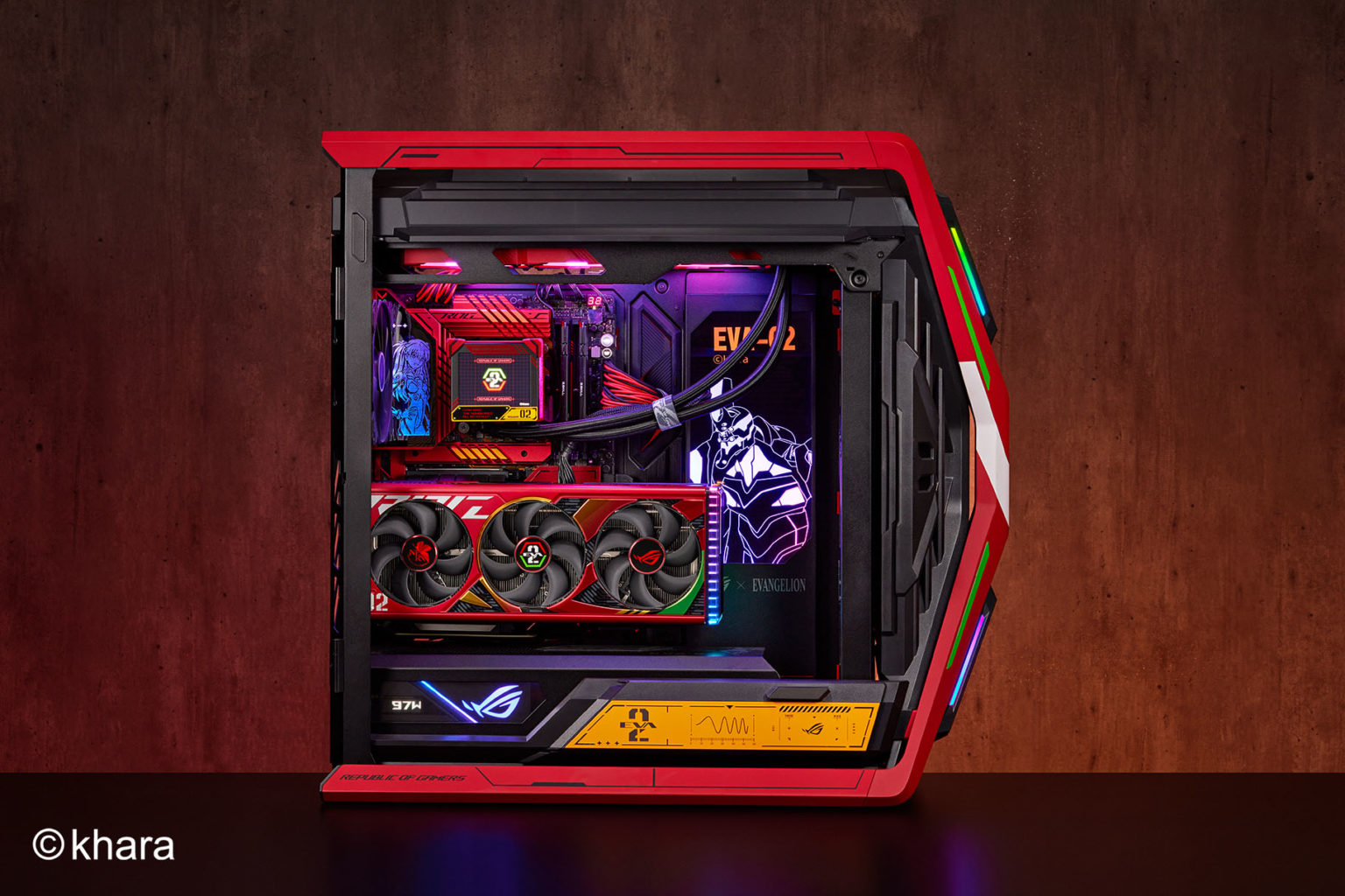 2nd phase of ASUS ROG x Evangelion collab features the EVA-02 / Asuka ...