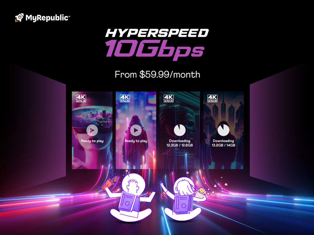 MyRepublic HyperSpeed 10Gbps 2