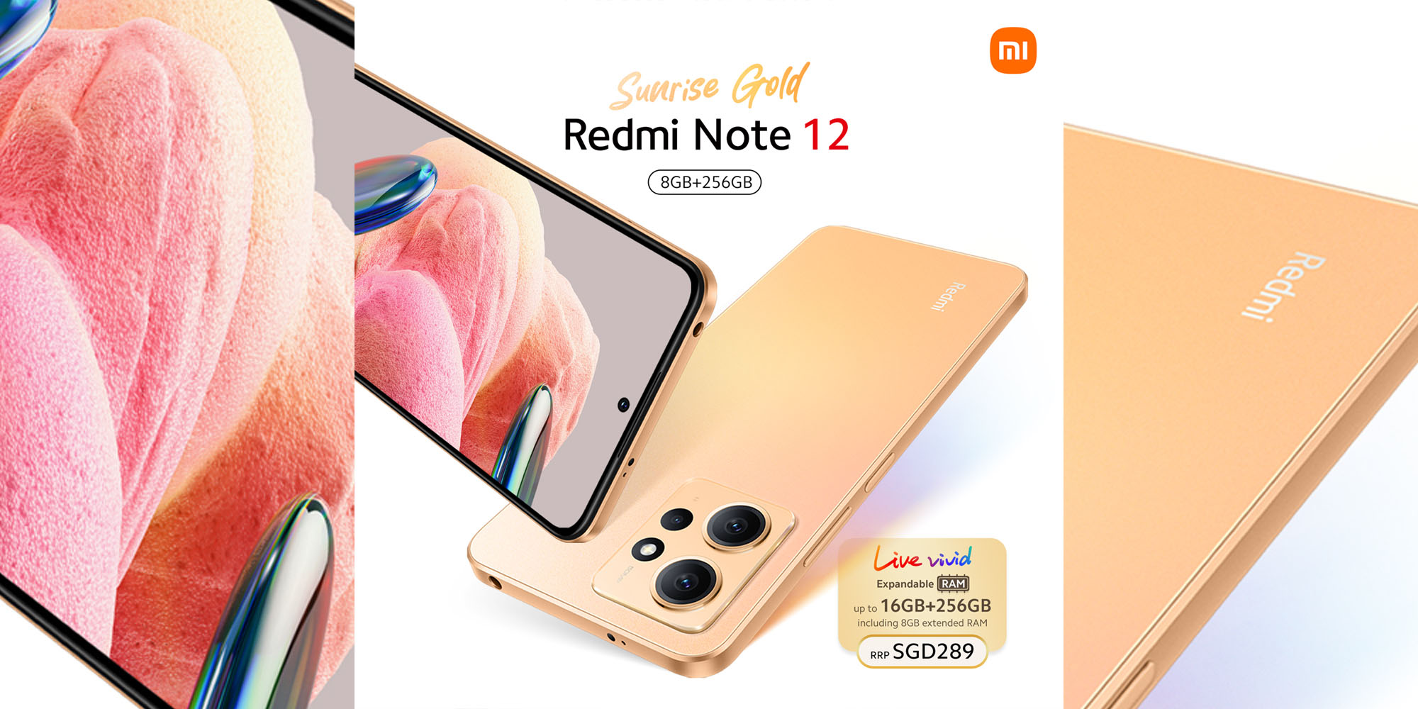 REDMI Note 12 5G (Sunrise Gold, 256 GB)