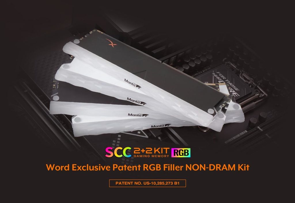 V-COLOR Manta XPrism RGB DDR5 SCC 2+2 RAM 3