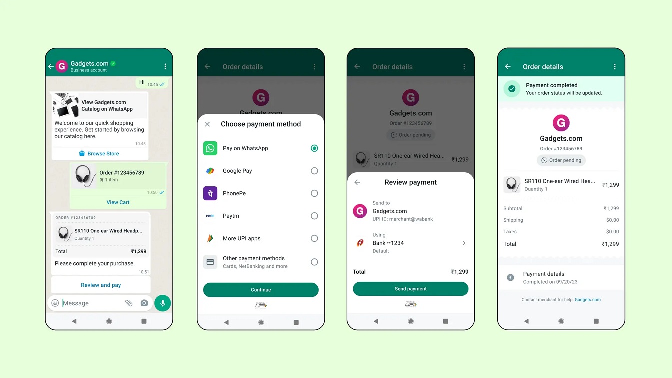 WhatsApp Business Flows