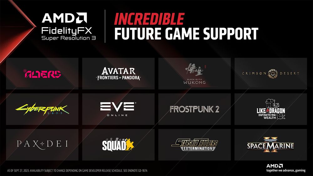 AMD FSR 3 Supercharges Some Of 2023's Most Graphically Intense Title ...