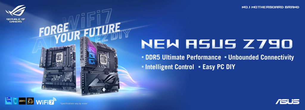 ASUS New Z790 Motherboards