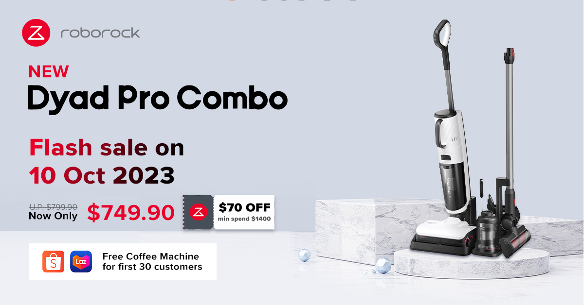 Roborock Singapore 10.10 Sale 2