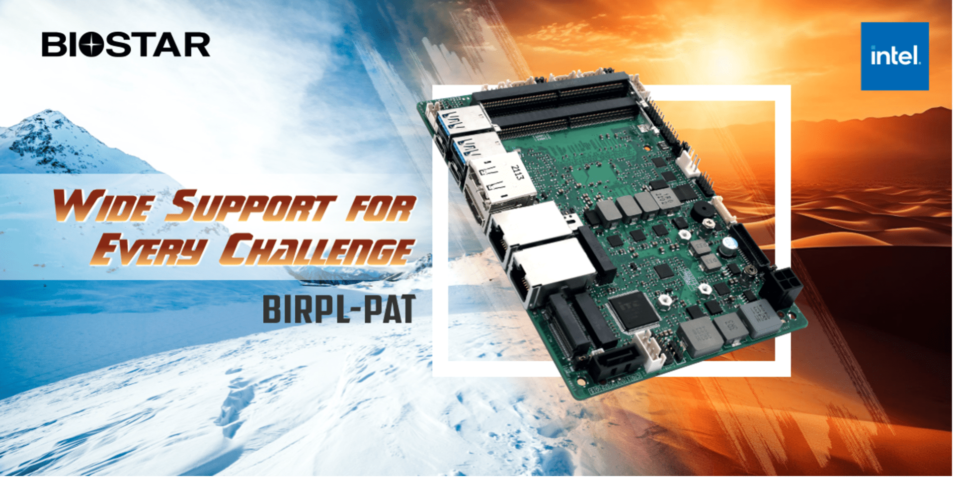 BIOSTAR BIRPL-PAT Industrial Motherboard