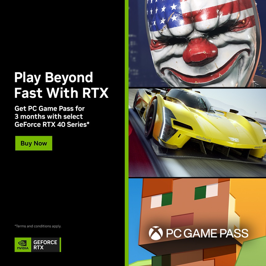 NVIDIA GeForce News 3 New DLSS Games and New GeForce PC Game Pass Bundle