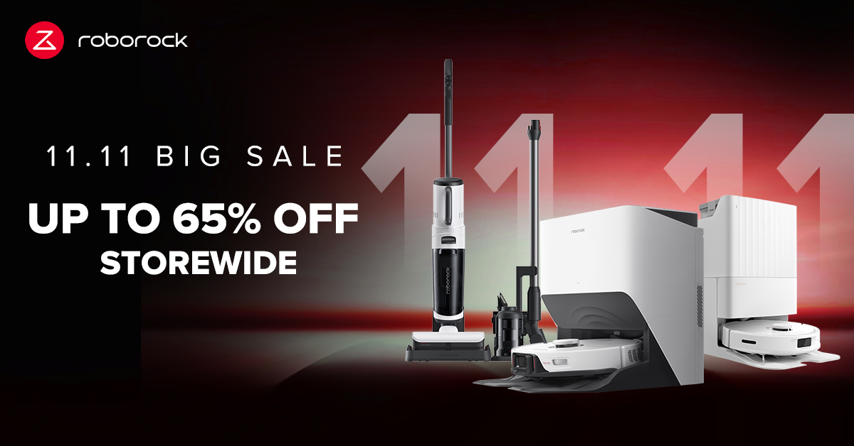 Roborock Singapore 11.11 2023 Sales